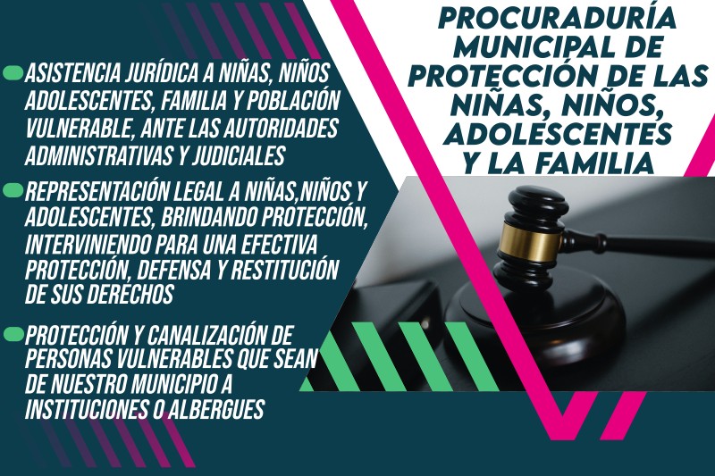 PROCURADURÍA MUNICIPAL DE PROTECCIÓN DE LAS NIÑAS, NIÑOS, ADOLECENTES Y LA FAMILIA